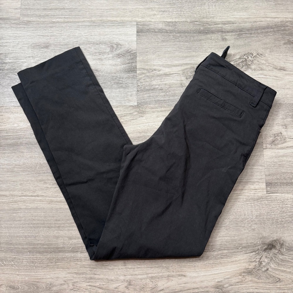 Zac & Rachel Charcoal Gray Straight Leg Stretch Trousers‎ Pants Womens Size 10